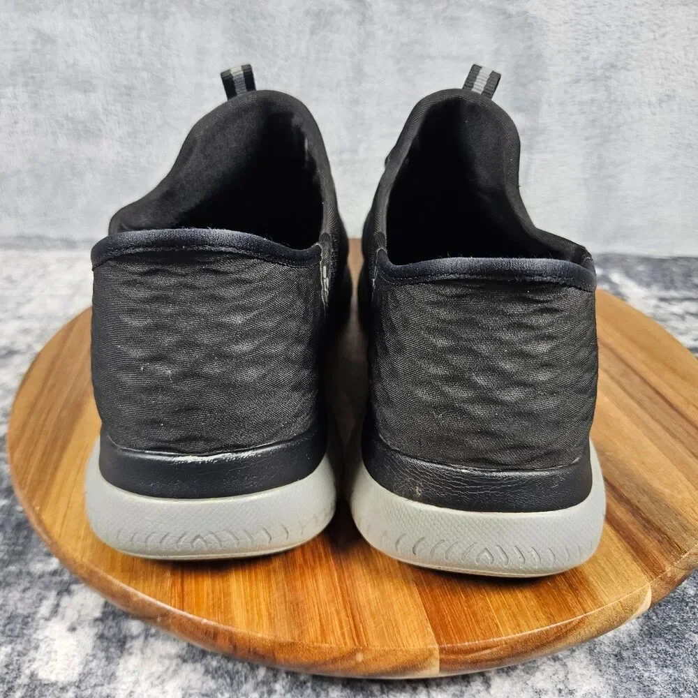 Skechers Summits Hands Free Slip Ins Men’s Size 8.5 Wide Black Sneakers 232457W